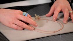 How to Make a Serpent Necklace with a Double Sliding Knot Instructional Video