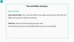 The Front-End Web Developer Bootcamp - HTML, CSS, JS, and React - File and Folder Structure Instructional Video