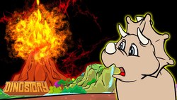 FUMAÇA - FOGO - LAVA - VULCÃO (Dinostory Episódio 9) Instructional Video