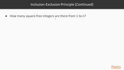 Describe an advanced data structure : Useful Math: The Inclusion-Exclusion Principle Instructional Video