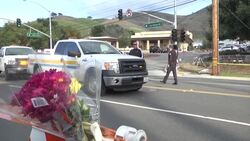 CLEAN : Kobe Bryant: people gather at the crash site News Clip