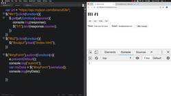 HTML CSS and JavaScript for Beginners - A Web Design Course - AJAX and Form Data Instructional Video