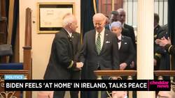 In Ireland, 'Cousin Joe' Feels the Love That's Elusive in US News Clip