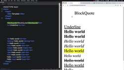 HTML CSS and JavaScript for Beginners - A Web Design Course - More HTML Text Formatting Instructional Video