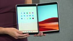 Microsoft unveils folding tablet, phone News Clip