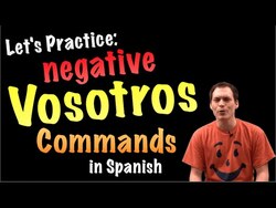 03 Vosotros commands - Practice 2 Instructional Video