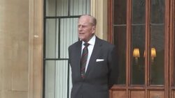 Prince Philip at Windsor marking transfer of Colonel-in-Chief of The Rifles to the Duchess of Cornwall News Clip