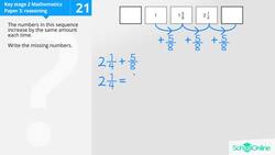 KS2 Primary Maths Age 13-17 - Ratio, Proportion and Algebra: Number Sequences - Explained Instructional Video