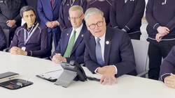 Starmer and Trump hail ‘historic day’ as UK and US agree trade deal - Starmer call, second angle News Clip