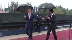 VOICED : EU leaders arrive at summit in Slovenia News Clip