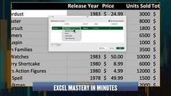 Excel: Sorting and Filtering Data in Excel Instructional Video
