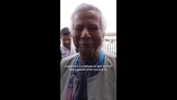 Nobel laureate Muhammad Yunus heading to Bangladesh News Clip