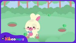 Easter Bunny | The Kiboomers | Bunny Hop | Kids Music Instructional Video