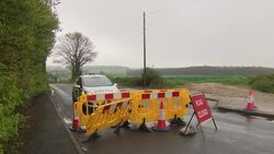 Police at the murder scene of Julia James News Clip