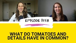 All Ears English Podcast 1558: What Do Tomatoes and Details Have in Common? Instructional Video