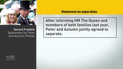 Queen's grandson Peter Phillips and Canadian-born wife separate News Clip