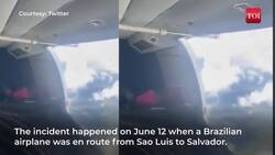 Close shave for passengers after plane's cargo door opens mid-air, video goes viral News Clip