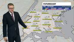 Temperatures cool off heading into the weekend for NYC News Clip