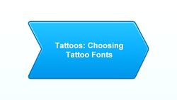 How to Pick a Tattoo Font Instructional Video
