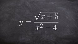 Find the values that the equation are not defined for Instructional Video