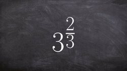 Learn how to rewrite a rational power as a radical expression Instructional Video