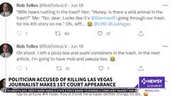 Politician Accused Of Killing Las Vegas Journalist Appears In Court News Clip