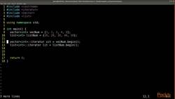 C++ Standard Template Library in Practice - Random Access Iterators Instructional Video