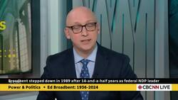 Brian Mulroney: Canadians should remember Ed Broadbent 'with respect, affection and admiration' News Clip