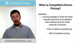 Competition Driven Pricing: A Key Element in Marketing Strategy Instructional Video