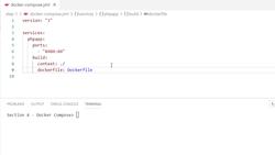 Docker Dockerfile and Docker Compose 2020 Ready - The docker-compose.yml File Explained Line-by-Line Instructional Video