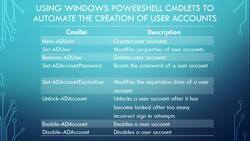 Active Directory with Windows Server 2016 - Using PowerShell Instructional Video