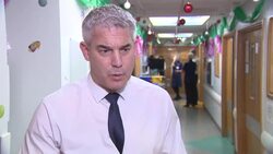 Health Secretary visiting King's College Hospital News Clip