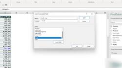 Microsoft Excel 2021365 - Beginner to Advanced - Creating a Calculated Field Instructional Video