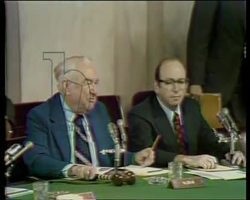 RESEARCH IMW tape 205 watergate scandal 1972to73 Stock Footage