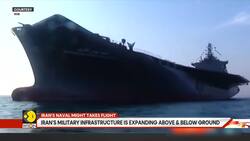 Iran’s military infrastructure is expanding above & below ground News Clip