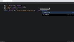 Modern Web Design with HTML5, CSS3, and JavaScript - Creating a jQuery Dynamic List - Coding Challenge Instructional Video
