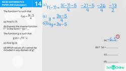 Functions: The Basics, Composites, and Inverse Functions Instructional Video