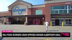 WSJ: Food Workers Union Opposing Kroger-Albertson's Deal News Clip