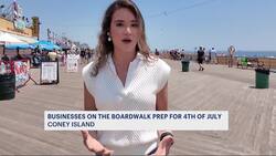 Coney Island businesses gear up for Fourth of July crowds, hot dog contest & fireworks News Clip