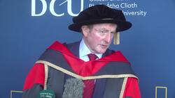 Ireland will ‘weather this storm’, says Enda Kenny amid US tariff fears News Clip