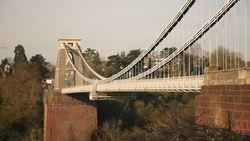Clifton Suspension Bridge after lockdown News Clip