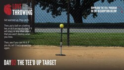 [LOVE THROWING] Day 2 - Teed Up Target Instructional Video
