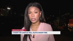 Massive fire breaks out overnight near Castle Hill auto shop News Clip
