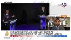 Trump claims bias in first presidential debate with Harris News Clip