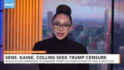 Senators Kaine, Collins Seek Trump Censure News Clip
