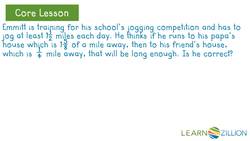 Estimating Reasonableness of Fraction Word Problems using Benchmark Fractions Instructional Video