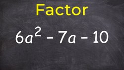 Factoring practice - Learn how to factor - Step by step math instruction Instructional Video