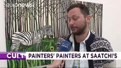 Painters’ Painters exhibition at the Saatchi Gallery in London News Clip