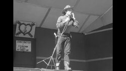 Mickey Rooney performs, entertaining the troops in Korea News Clip