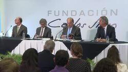 VOICED : Slim estima invertir mas de USD 5.000 millones en proyectos de Lopez Obrador News Clip